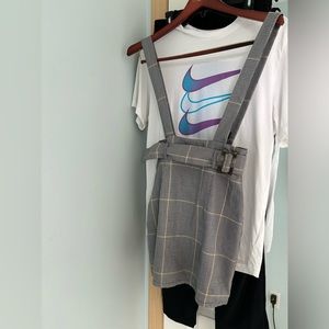 Forever 21 dress size S, Puma scarf(red), mini crossbody bag fossil